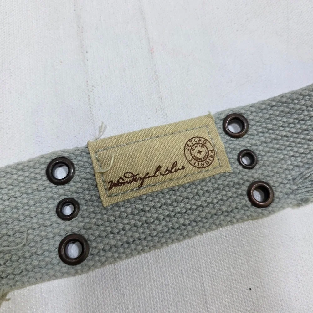 Assorted Belt Lot 3pc Mens OS Multi Webbed Distressed Grommet D-Ring Utilitarian